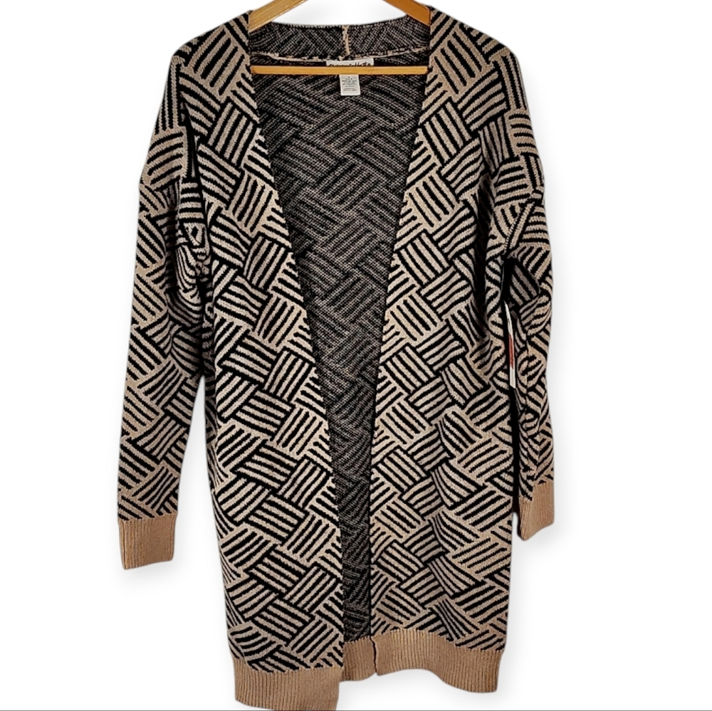 Women's Open Cardigan Duster Jacket New With Tags